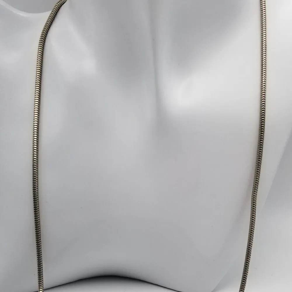 Slinky snake styled chain necklace, elegant. N211